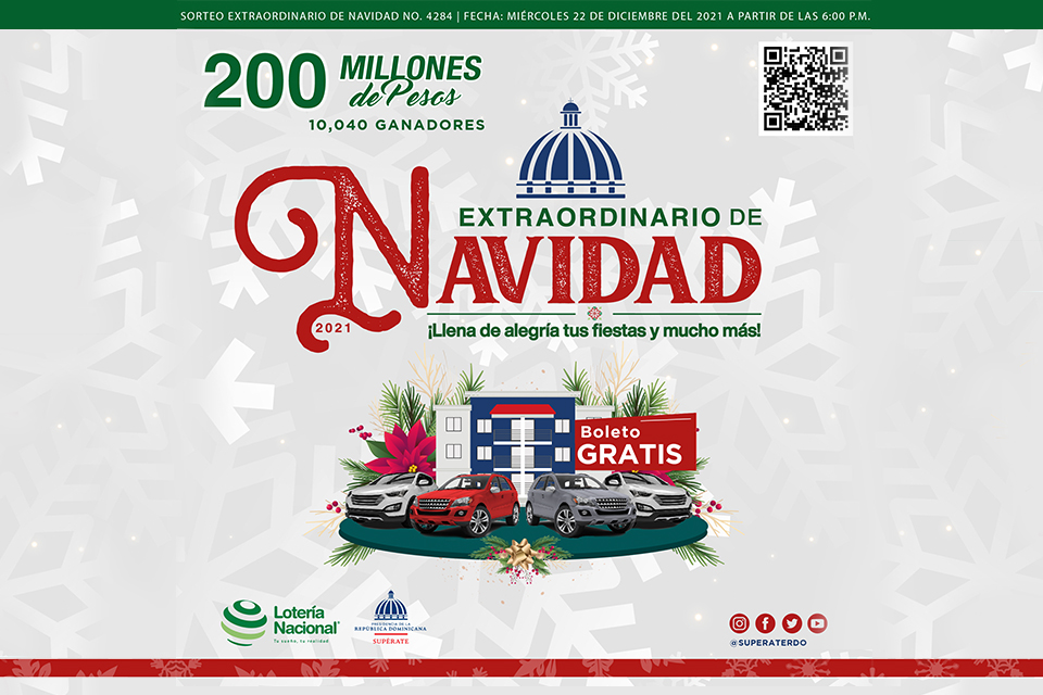 Sorteo extraordinario de Navidad.