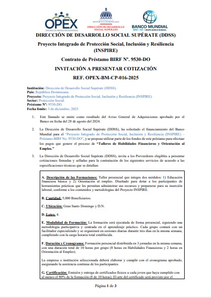 Talleres de Habilidades Financieras y Orientación al Empleo