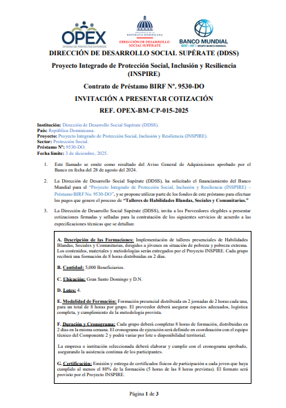 ANALISTA DE GESTIÓN DE CONTRATOS