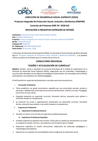 Diseño y Actualización de Currícula